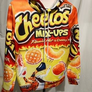 Mix-Ups Kids Hoodie - Vibrant Orange men’s size Small